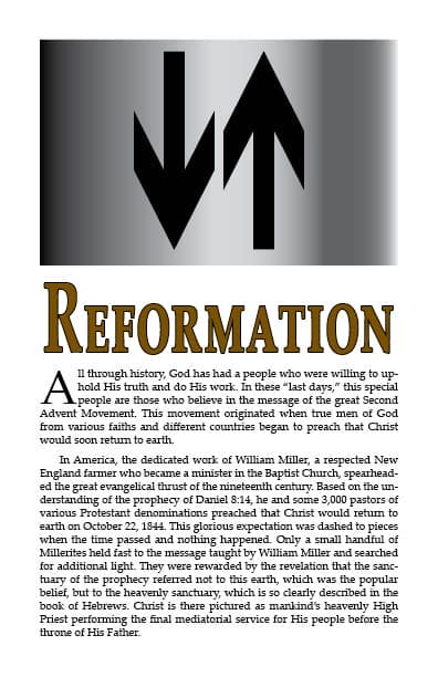 Reformation–Booklet